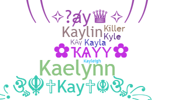 ชื่อเล่น - Kay