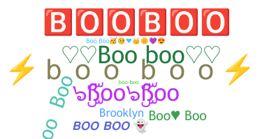 ชื่อเล่น - Booboo