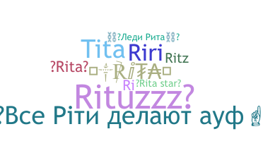 ชื่อเล่น - Rita