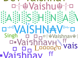 ชื่อเล่น - Vaishnav