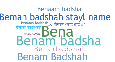 ชื่อเล่น - benambadshah