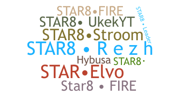 ชื่อเล่น - Star8