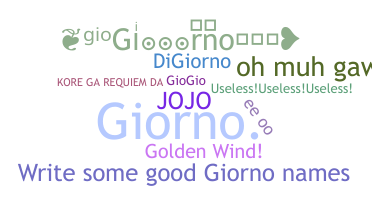 ชื่อเล่น - Giorno