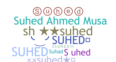 ชื่อเล่น - Suhed