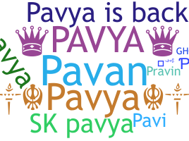 ชื่อเล่น - Pavya
