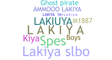 ชื่อเล่น - Lakiya