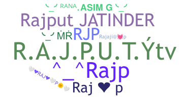 ชื่อเล่น - RajP