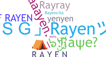 ชื่อเล่น - Rayen