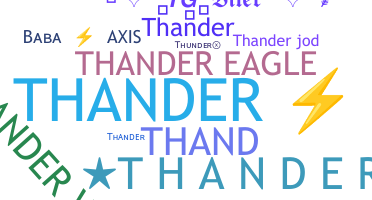 ชื่อเล่น - Thander