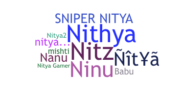 ชื่อเล่น - Nitya