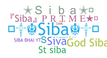 ชื่อเล่น - Siba