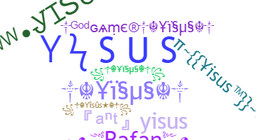 ชื่อเล่น - Yisus