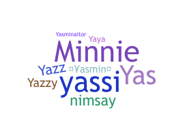 ชื่อเล่น - Yasmin