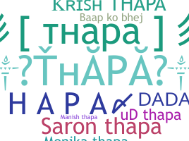 ชื่อเล่น - Thapa
