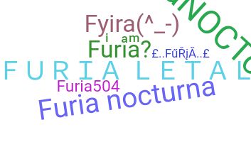 ชื่อเล่น - Furia
