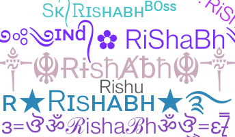 ชื่อเล่น - rishabh