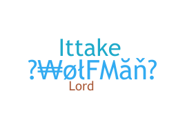 ชื่อเล่น - Wolfman