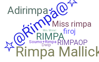 ชื่อเล่น - Rimpa