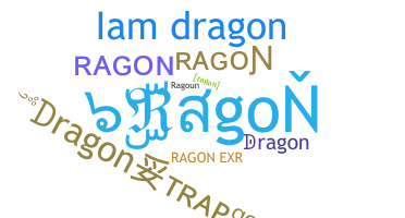ชื่อเล่น - Ragon