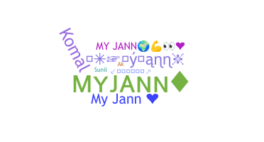 ชื่อเล่น - MyJann