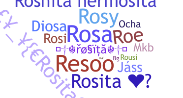 ชื่อเล่น - Rosita