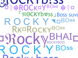 ชื่อเล่น - ROCKYboss