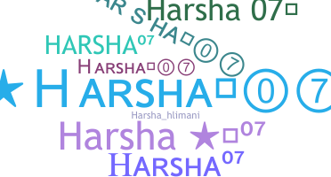 ชื่อเล่น - Harsha07