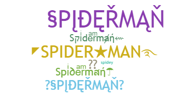 ชื่อเล่น - spiderman