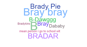 ชื่อเล่น - Brady