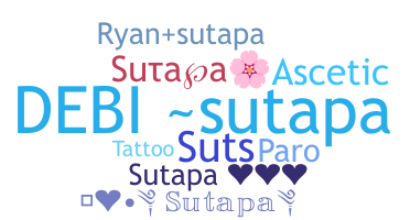 ชื่อเล่น - Sutapa