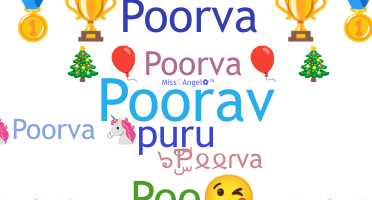 ชื่อเล่น - Poorva