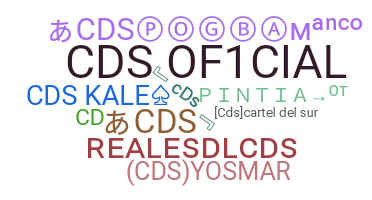ชื่อเล่น - CDS