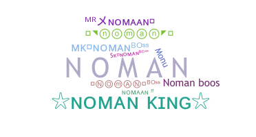 ชื่อเล่น - Noman