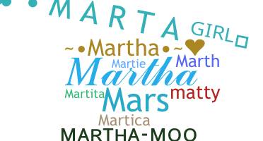 ชื่อเล่น - Martha