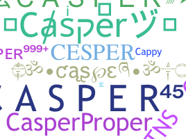 ชื่อเล่น - Casper