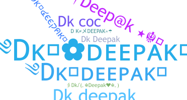 ชื่อเล่น - Dkdeepak