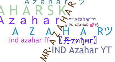 ชื่อเล่น - Azahar