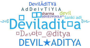 ชื่อเล่น - deviladitya