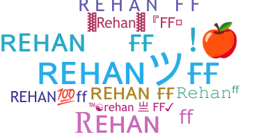 ชื่อเล่น - Rehanff