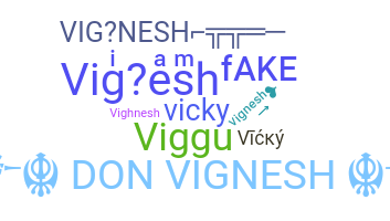 ชื่อเล่น - Vignesh