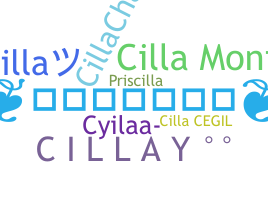 ชื่อเล่น - Cilla