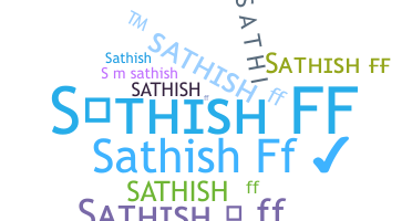 ชื่อเล่น - Sathishff