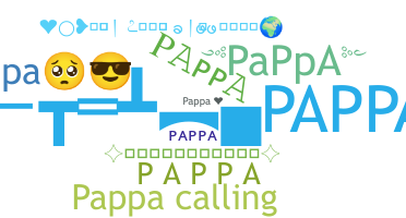 ชื่อเล่น - Pappa
