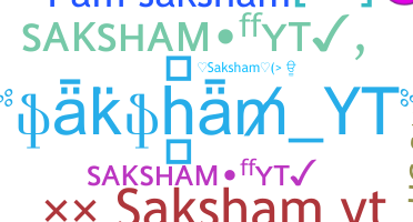 ชื่อเล่น - SakshamYT