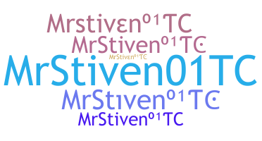 ชื่อเล่น - MrStiven01Tc