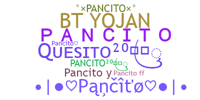 ชื่อเล่น - Pancito