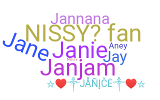 ชื่อเล่น - Janice