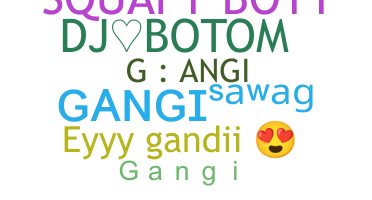 ชื่อเล่น - Gangi