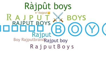 ชื่อเล่น - RajputBoys