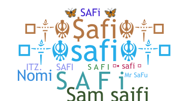 ชื่อเล่น - Safi